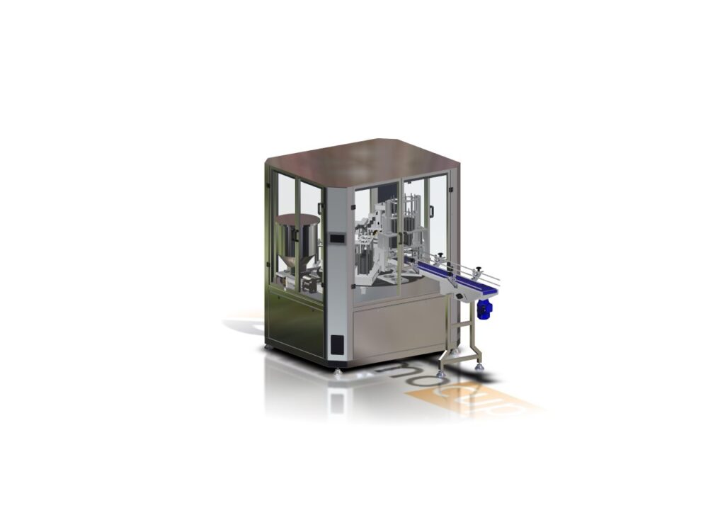 Full Automatic Cup Filling Sealing Rotary Machine