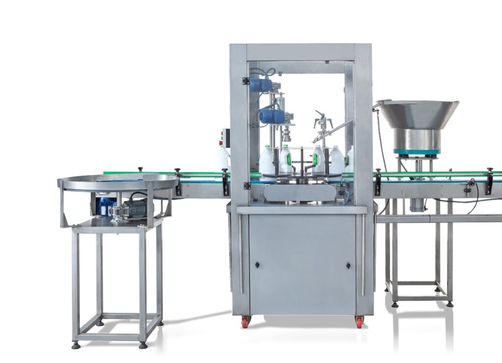 Automatic Bottle , Jar Capping. Automatic Bottle , Jar Capping .