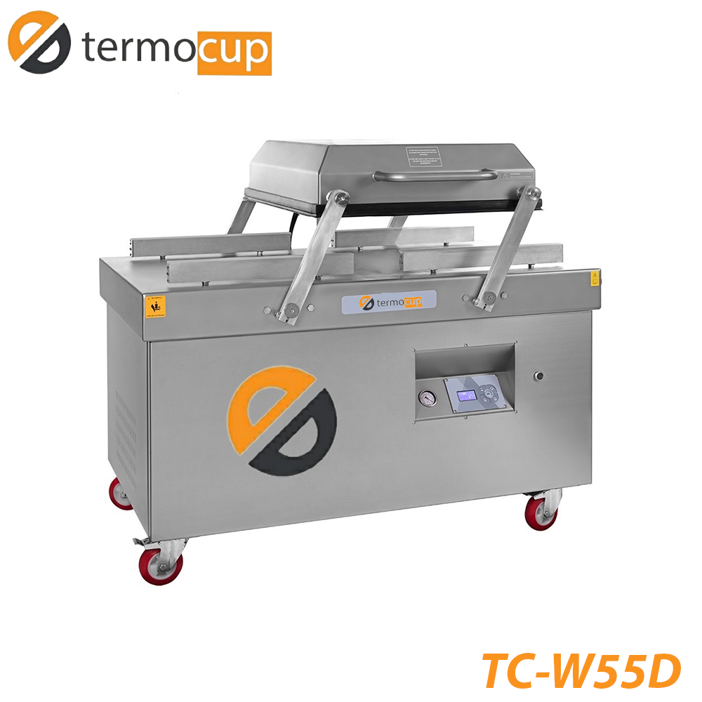 TC-W55 çift Hazneli Paketleme Vakum Makinası
